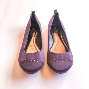 American Eagle Purple Studded Flats – Size 6